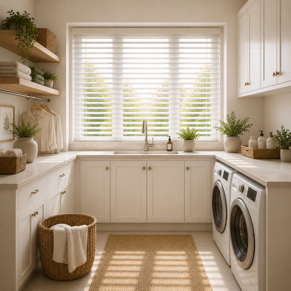 Laundry Room – Faux Wood