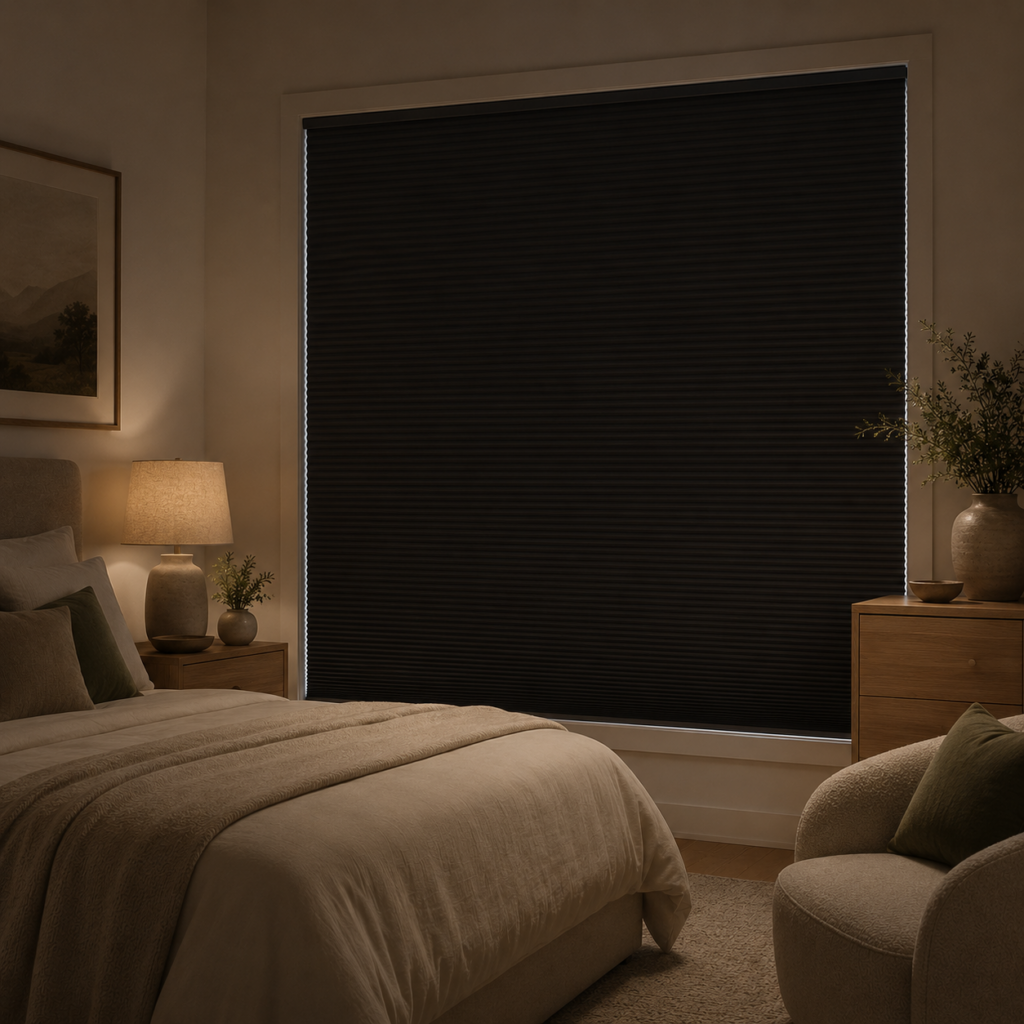 Room Darkening – Honeycomb Shades