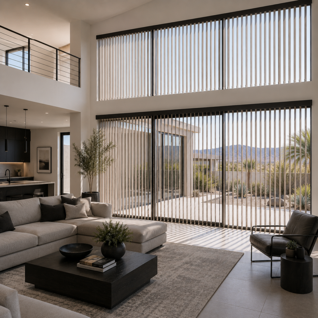 Contemporary – Vertical Shades