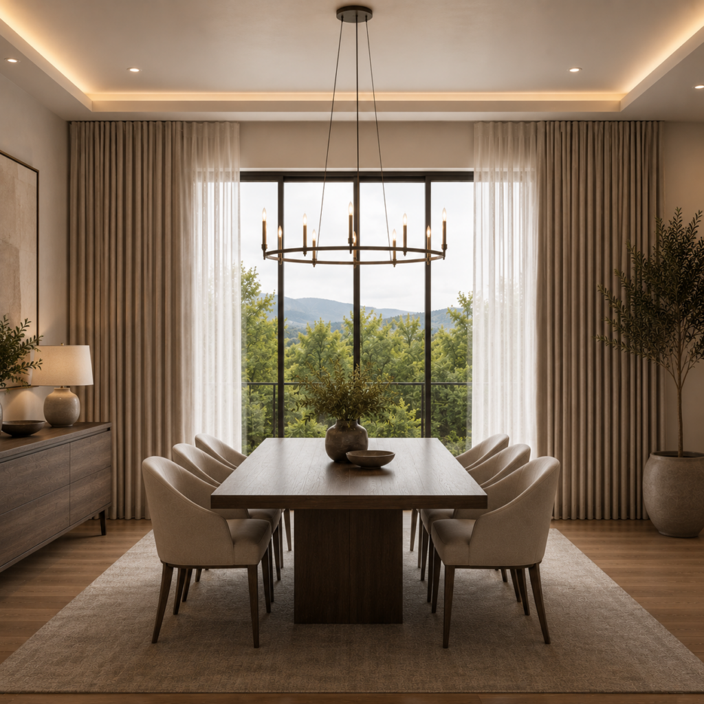 Dining Areas – Draperies