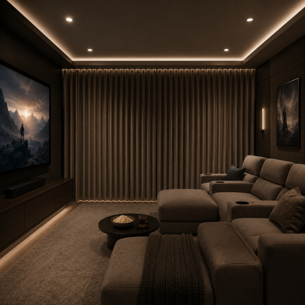 Media Room – Draperies