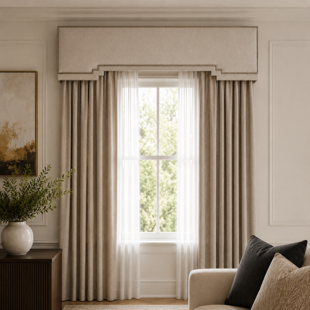 Cornice with Drapery – Decorative Cornices