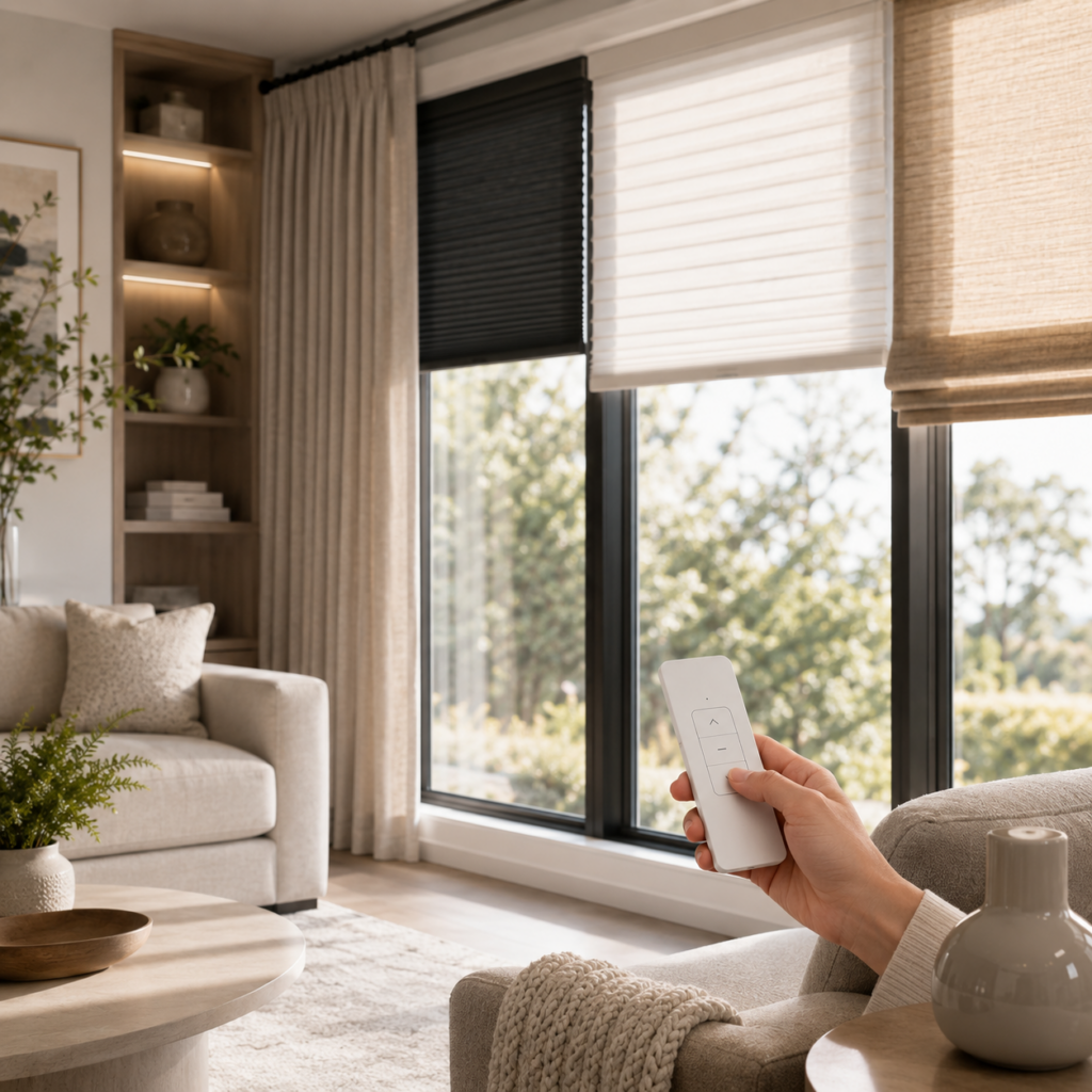 Custom operating systems in a modern interior